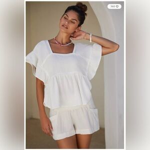 Anthropologie Kaveri Gauze Top NWOT